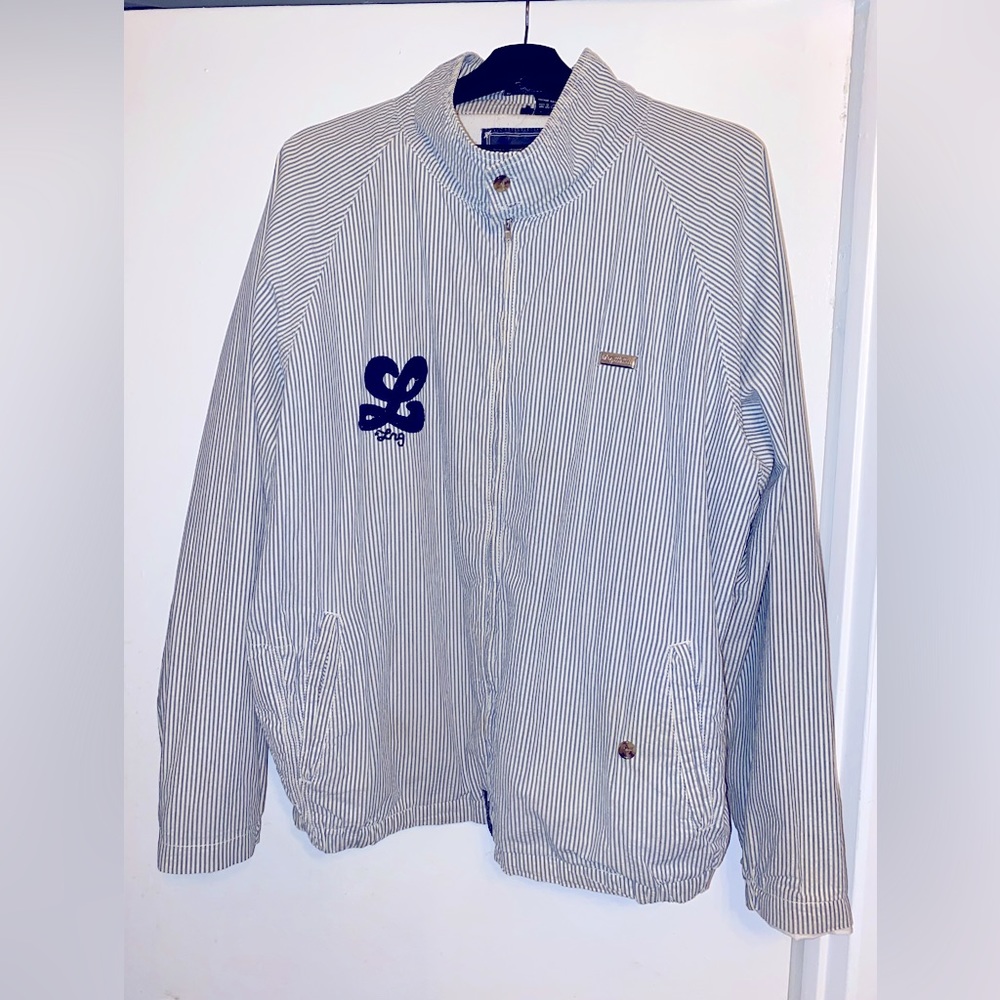 Vintage LRG Pinstripe Zip Up